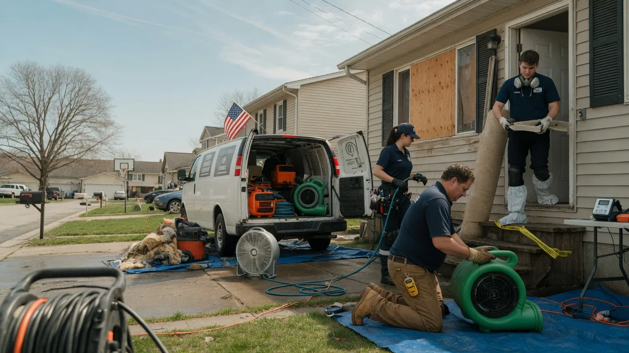 Water Damage Restoration in Croydon, UT near me